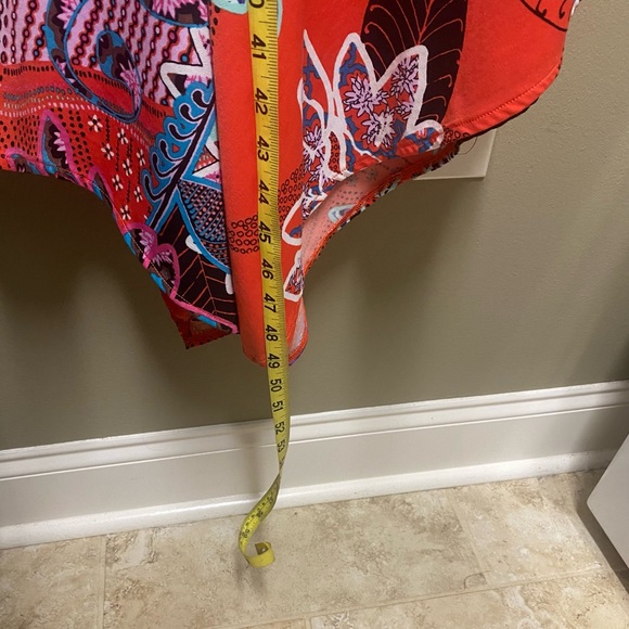 Chico’s Hailey Handkerchief Hem Dress - Picture 6 of 7